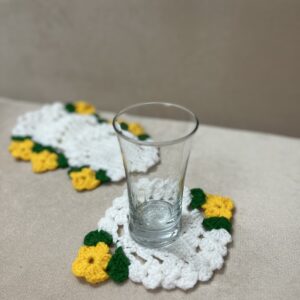 طقم 6 قطع قاعده اكواب & قاعدة براد