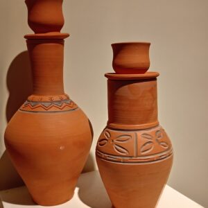 مشربيه من الطين الأحمر السعودي